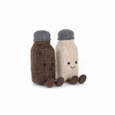 Jellycat Rocksy Salt & Miller Pepper USA | 96170MKJY